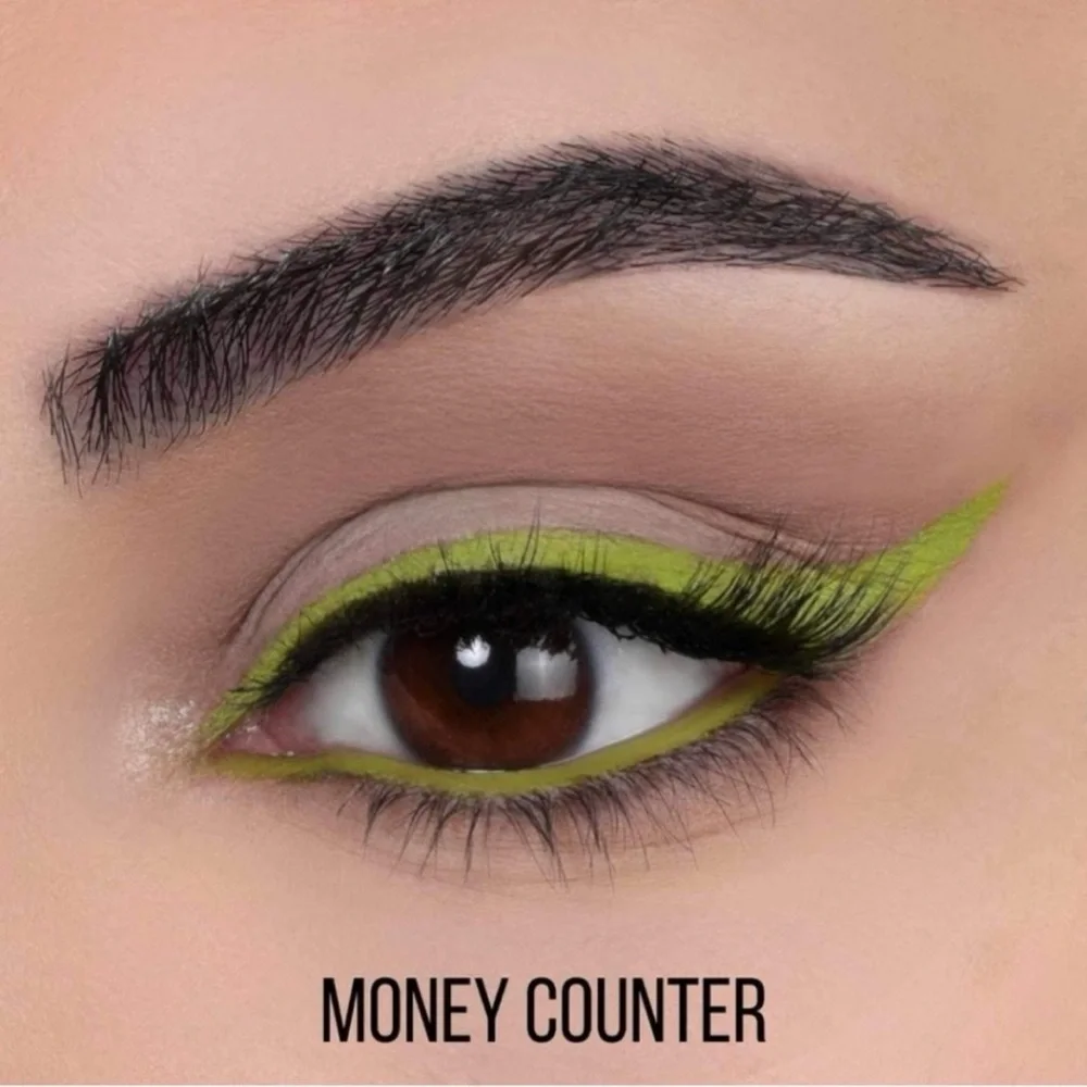 MONEY COUNTER💲Jeffree Star Automatic Eye Liner New in Box Green Eye Liner